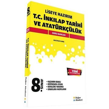 8.Sınıf T.C. İnkılap Tarihi ve Atatürkçülük Soru Bankası - Neslihan Kamış