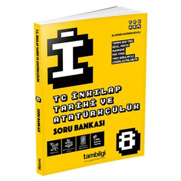 8. Sınıf T.C. inkilap Tarihi ve Atatürkçülük Soru Bankası-Tam Bilgi Yayınları