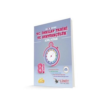 8. Sınıf T.C. İnkılap Tarihi ve Atatürkçülük Soru Kitabı - Limit Yayınları