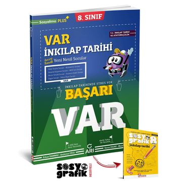 8. Sınıf T.C. İnkılap Tarihi ve Atatürkçülük Yeni Nesil Etkinlikli Fark Var Soru Bankası-Koray Varol Yayınları