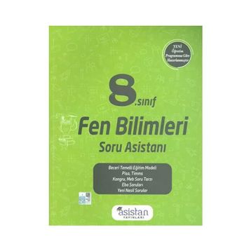 8. Sınıf TEOG Fen Bilimleri Soru Bankası Asistan Yayınları - Asistan Komisyon
