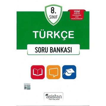 8. Sınıf TEOG Türkçe Soru Bankası Asistan Yayınları - Asistan Komisyon