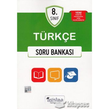 8. Sınıf TEOG Türkçe Soru Bankası Asistan Yayınları - Asistan Komisyon