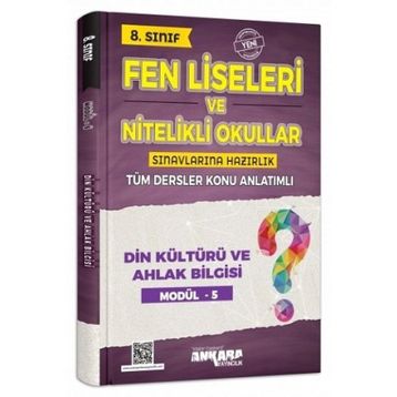 8. Sınıf Tüm Dersler Konu Anlatımlı Din Kültürü ve Ahlak Bilgisi Modül 5-Ankara Yayıncılık