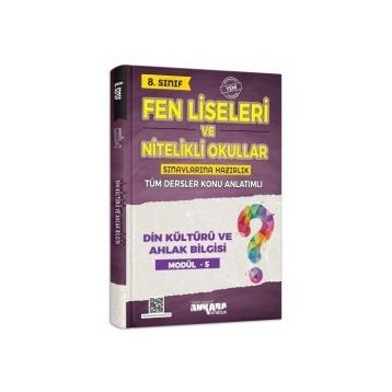 8. Sınıf Tüm Dersler Konu Anlatımlı Din Kültürü ve Ahlak Bilgisi Modül 5-Ankara Yayıncılık