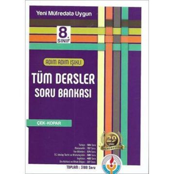 8 Sınıf Tüm Dersler Soru Bankası Adım Adım Işıklı Yayınları