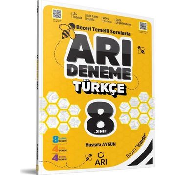 8. Sınıf Türkçe Deneme-Arı Yayıncılık