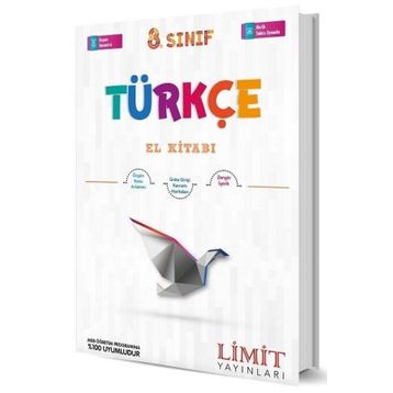 8.Sınıf Türkçe El Kitabı Limit Yayınları