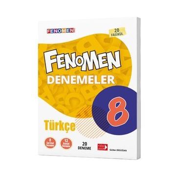 8. Sınıf Türkçe Fenomen 20li Deneme - Gama Yayınları