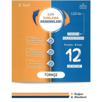 8. Sınıf Türkçe İleri Turlama Denemeleri