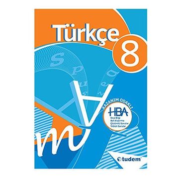8. Sınıf Türkçe Kazanım Odaklı Hepsi 1 Arada - Tudem Yayınları Komisyon