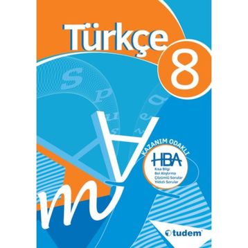 8. Sınıf Türkçe Kazanım Odaklı Hepsi 1 Arada - Tudem Yayınları Komisyon