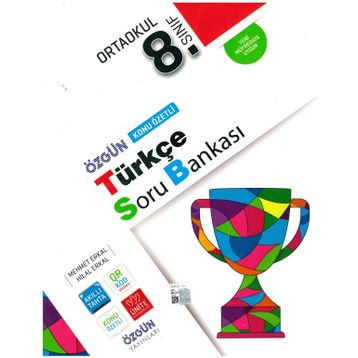 8. Sınıf Türkçe Konu Özetli Soru Bankası - Özgün Yayınları