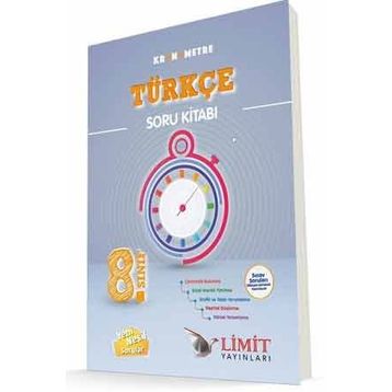 8. Sınıf Türkçe Kronometre Soru Bankası Limit Yayınları