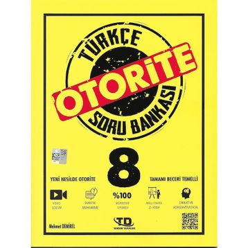 8.Sınıf Türkçe Otorite Soru Bankası-Tandem Yayınları