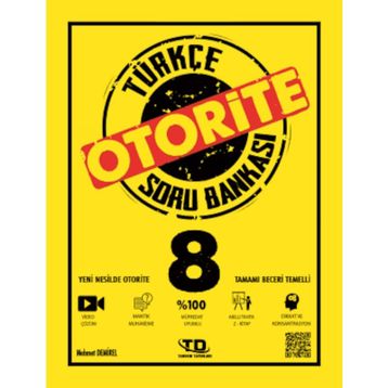 8.Sınıf Türkçe Otorite Soru Bankası-Tandem Yayınları
