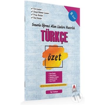 8. Sınıf Türkçe Özet Liselere Hazırlık - İlgi Tuzkaya