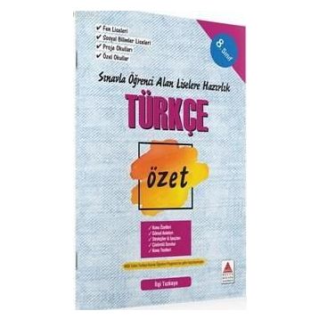 8. Sınıf Türkçe Özet Liselere Hazırlık - İlgi Tuzkaya