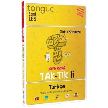 8. Sınıf Türkçe Taktikli Soru Bankası-Tonguç Akademi Yayınları