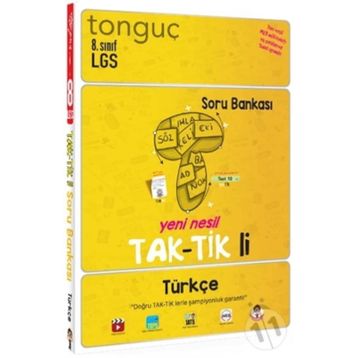 8. Sınıf Türkçe Taktikli Soru Bankası-Tonguç Akademi Yayınları