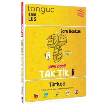 8. Sınıf Türkçe Taktikli Soru Bankası-Tonguç Akademi Yayınları