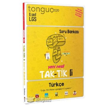 8. Sınıf Türkçe Taktikli Soru Bankası-Tonguç Akademi Yayınları