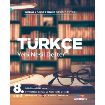 8. Sınıf Türkçe Yeni Nesil Defter-Workwin Plus Yayınları