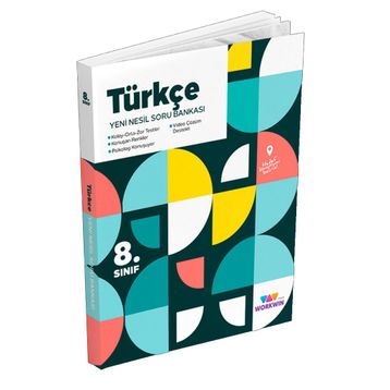 8. Sınıf Türkçe Yeni Nesil Soru Bankası-Workwin Plus Yayınları