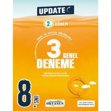8. Sınıf UPDATE 2. Dönem 3 Genel Deneme