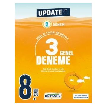 8. Sınıf UPDATE 2. Dönem 3 Genel Deneme
