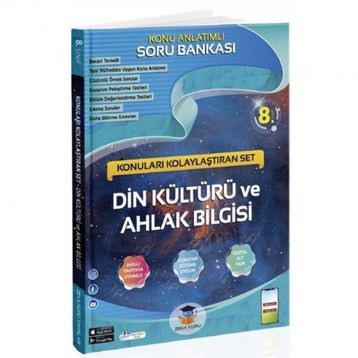8. Sınıf Video Çözümlü Din Kültürü ve Ahlak Bilgisi Konu Anlatımlı Soru Bankası