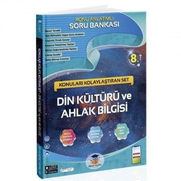 8. Sınıf Video Çözümlü Din Kültürü ve Ahlak Bilgisi Konu Anlatımlı Soru Bankası