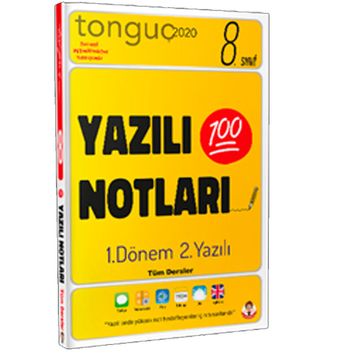 8. Sınıf Yazılı Notları - Tonguç Akademi Yayınları