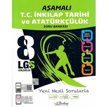 8. Sınıf Yeni Nesil Aşamalı İnkılap Tarihi Soru Bankası - Berkay Yayınları