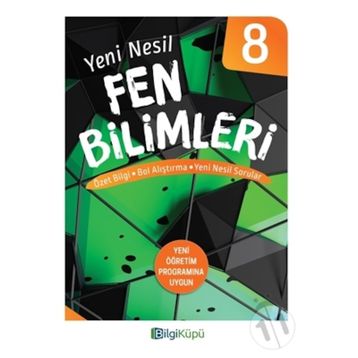 8. Sınıf Yeni Nesil Fen Bilimleri Özet Bilgi Bol Alıştırma Yeni Nesil Sorular Bilgi Küpü Yayınları