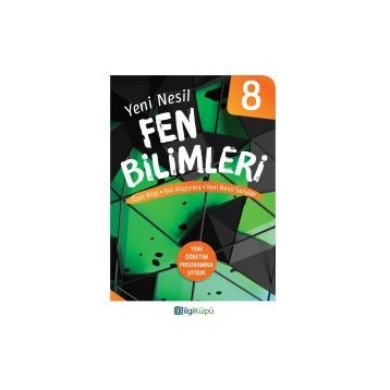 8. Sınıf Yeni Nesil Fen Bilimleri Özet Bilgi Bol Alıştırma Yeni Nesil Sorular Bilgi Küpü Yayınları