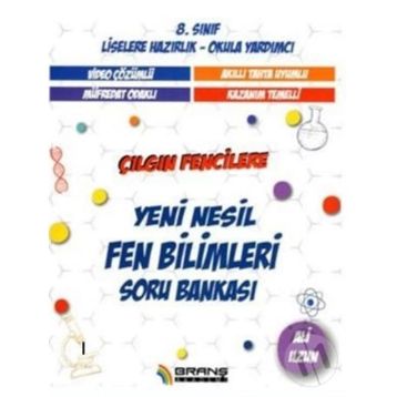 8. Sınıf Yeni Nesil Fen Bilimleri Soru Bankası Branş Akademi Yayınları