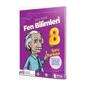 8. Sınıf Yeni Nesil Fen Bilimleri Soru Bankası Branş Akademi Yayınları