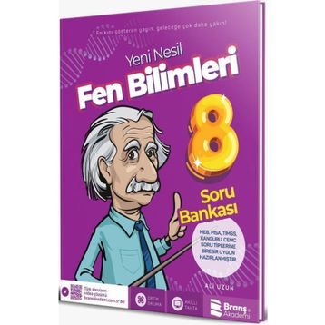 8. Sınıf Yeni Nesil Fen Bilimleri Soru Bankası Branş Akademi Yayınları