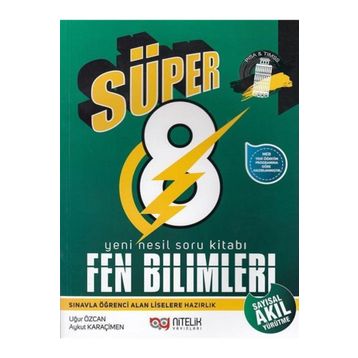 8.Sınıf Yeni Nesil Süper Fen Bilimleri Soru B Nitelik Yayınları