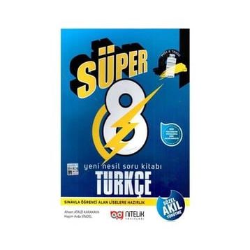 8.Sınıf Yeni Nesil Süper Türkçe Soru Kitabı Nitelik Yayınları