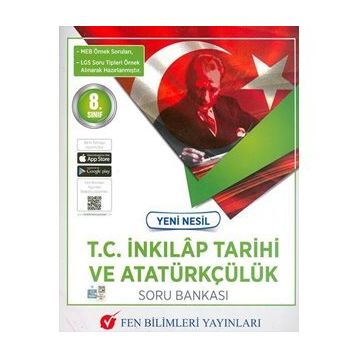 8. Sınıf Yeni Nesil T.C. İnkılap Tarihi ve Atatürkçülük Özet Bilgi Bol Alıştırma Yeni Nesil Sorular-Bilgi Küpü