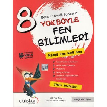 8. Sınıf Yok Böyle Fen Bilimleri Soru Bankası Çalışkan Yayınları