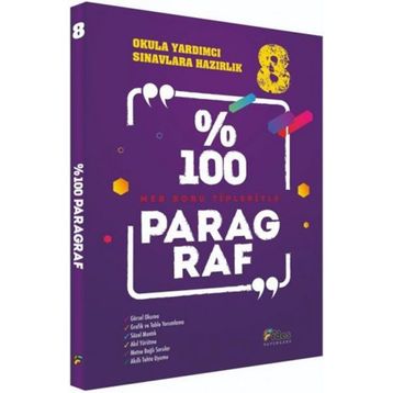 8. Sınıf Yüzde Yüz Paragraf Fides Yayınları