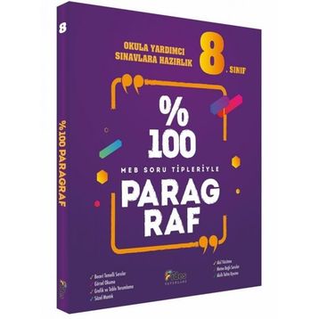 8. Sınıf Yüzde Yüz Paragraf Fides Yayınları