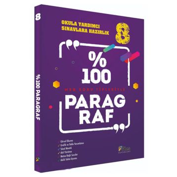 8. Sınıf Yüzde Yüz Paragraf Fides Yayınları