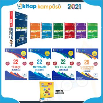 8. Sınıf Zoru Bankası Dinamo Soru Bankası Taktikli Soru Set - Tonguç Akademi Yayınları