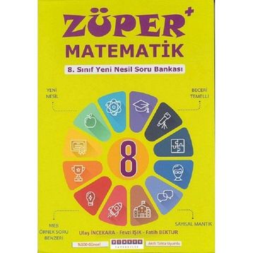 8. Sınıf Züper Matematik Yeni Nesil Soru Bankası Platon Yayınları