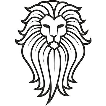 80 cm Aslan 9 Folyo Sticker