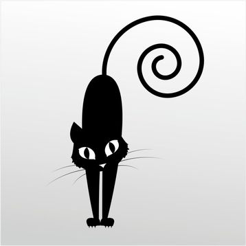 80 cm Kedi Folyo Sticker